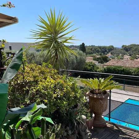 Appart, Vue Exceptionnelle A Sanary, A Pied 10mn Criques Et Appartement