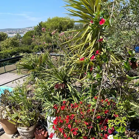 Appart, Vue Exceptionnelle A Sanary, A Pied 10mn Criques Et Apartman Sanary-sur-Mer